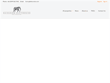 Tablet Screenshot of bangkokpenthouse.com